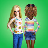 1/3 60cm BJD - Learn To Sew Bundle - Dresses, casuals, jeans & a T-Shirt