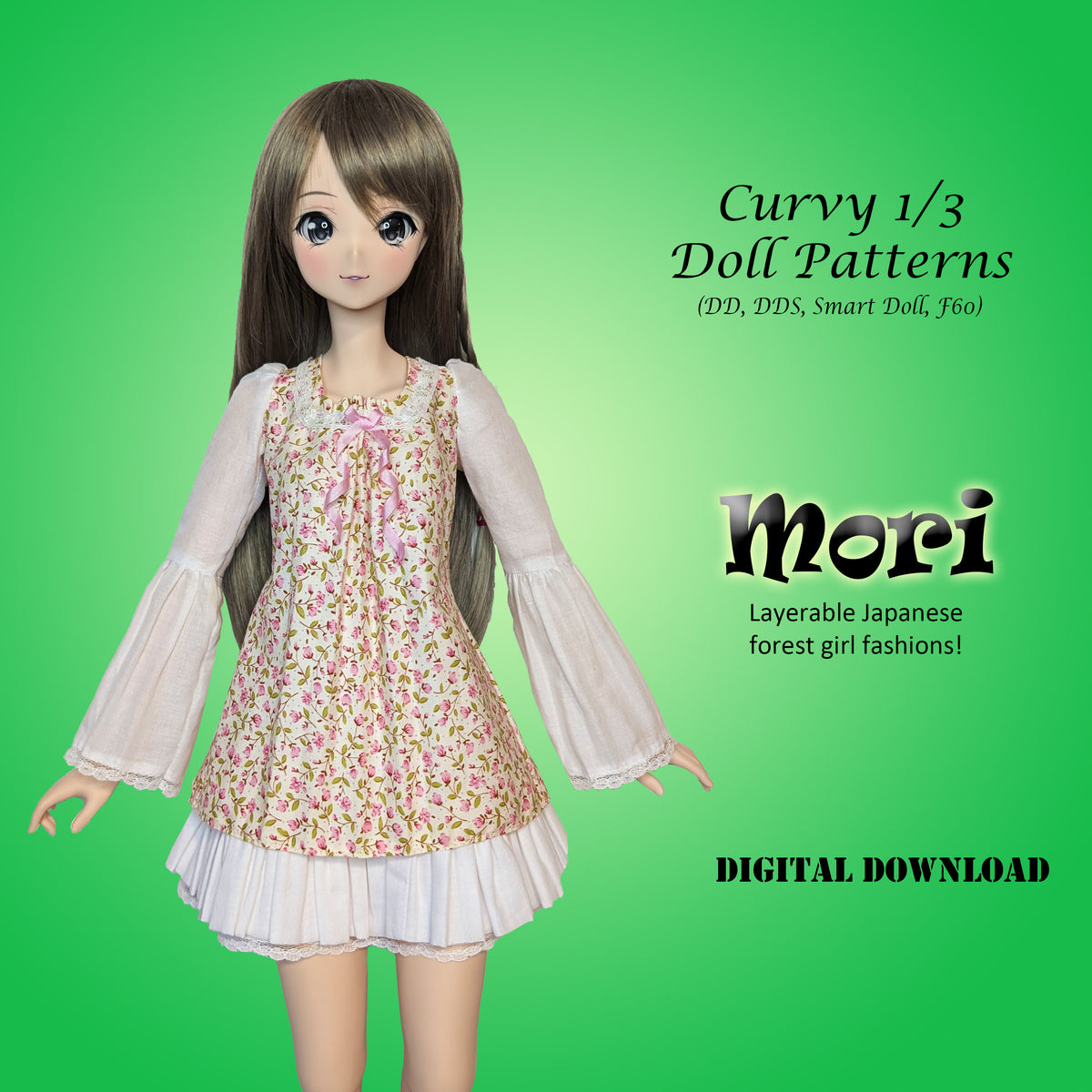 1/3 Bjd Doll Clothes Lovely Clothes Girl Gift Mini Dress