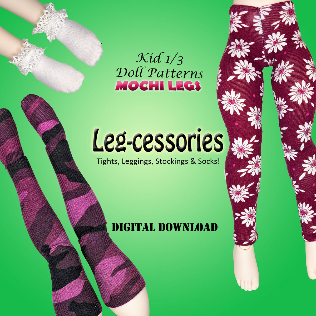 1/3 Kid Legcessories for MDD Mochi-Ashi chubby leg 40cm