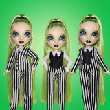 PC SUITS 11" Fashion Doll - Bespoke 3-Piece Suit with Jacket, Vest, Tie, Shirt & Trousers