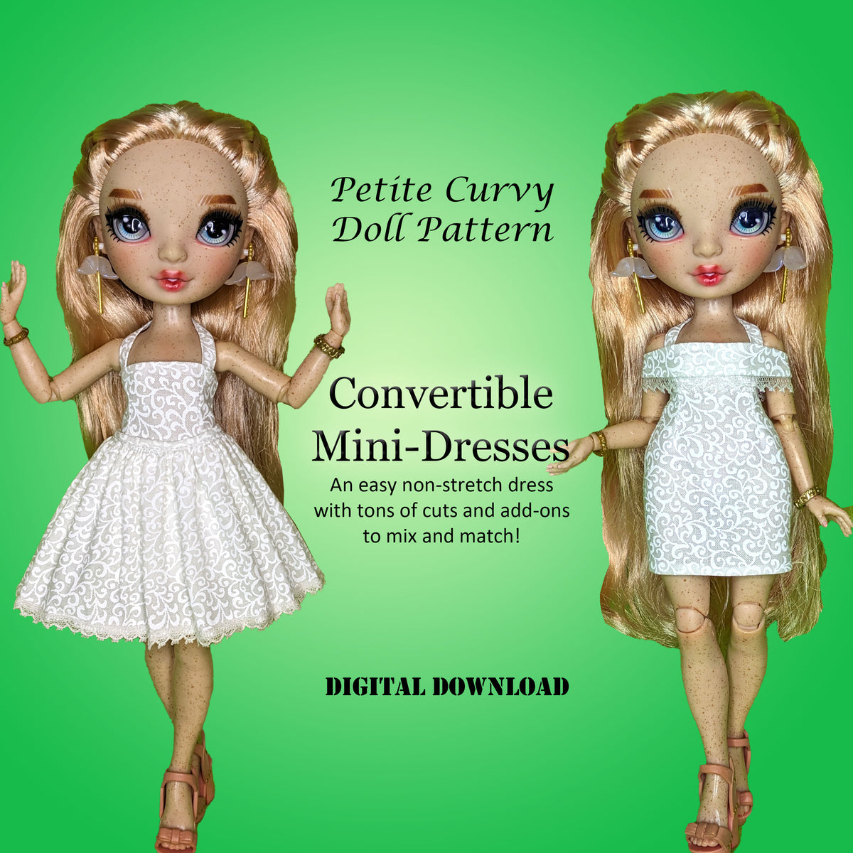 PC Convertible Mini Dresses Requiem Art Designs PC Convertible Mini Dresses Requiem Art Designs