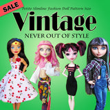 PS 10.5" Fashion Dolls VINTAGE Bargain Bundle - A collection of vintage styles