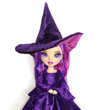 Multi Witches Hats - All Doll Sizes - Halloween Costume Witch Hat - Downloadable RAD Doll Clothes PDF Sewing Pattern