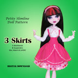 PS 10.5" Fashion Dolls RUFFLES Bargain Bundle - A collection of frilly girly & lolita styles