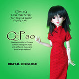 Traditional QiPao Cheongsam Chinese Dress