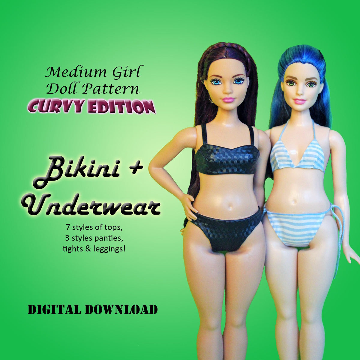 Curvy Underwear & Bikinis – Requiem Art Designs