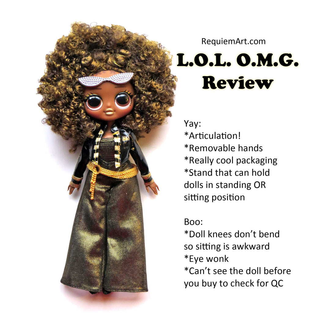 L.O.L. O.M.G. Doll review!
