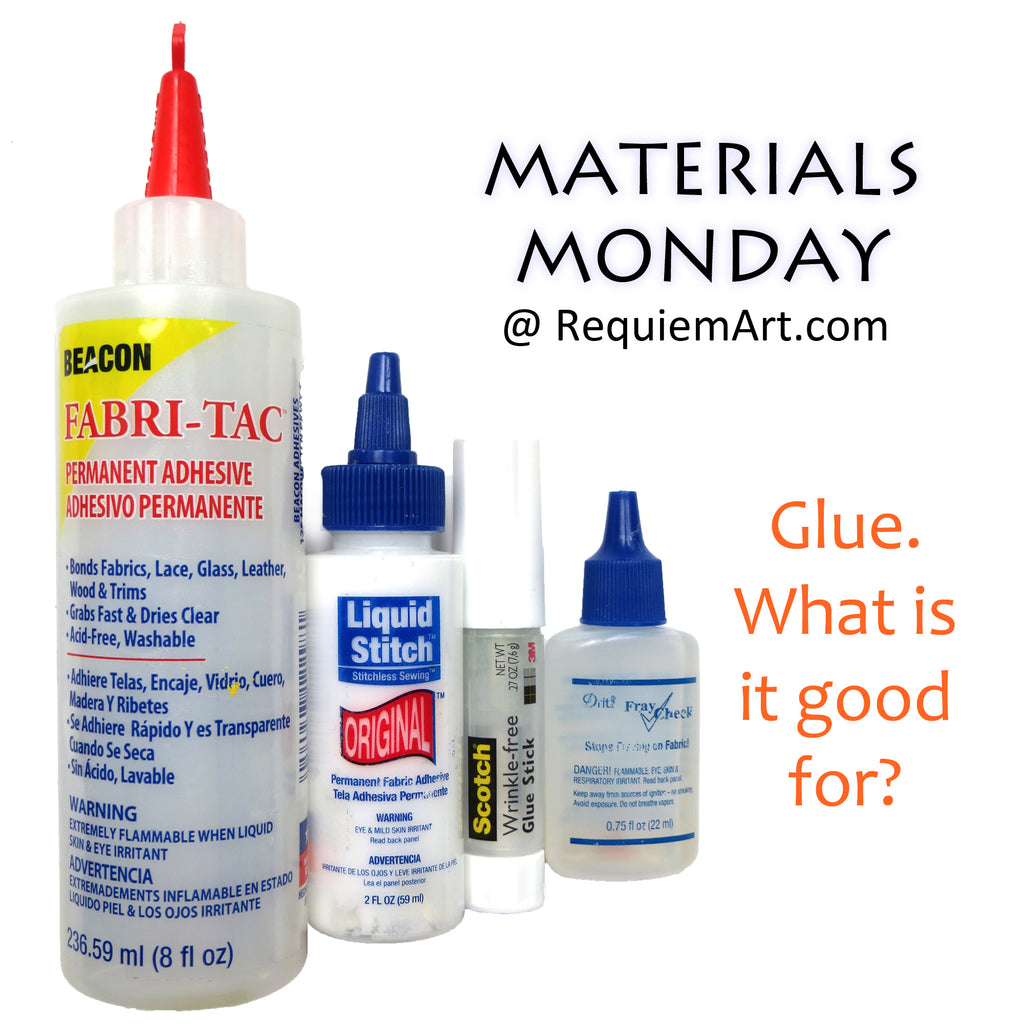 Materials Monday: Fabric Glues