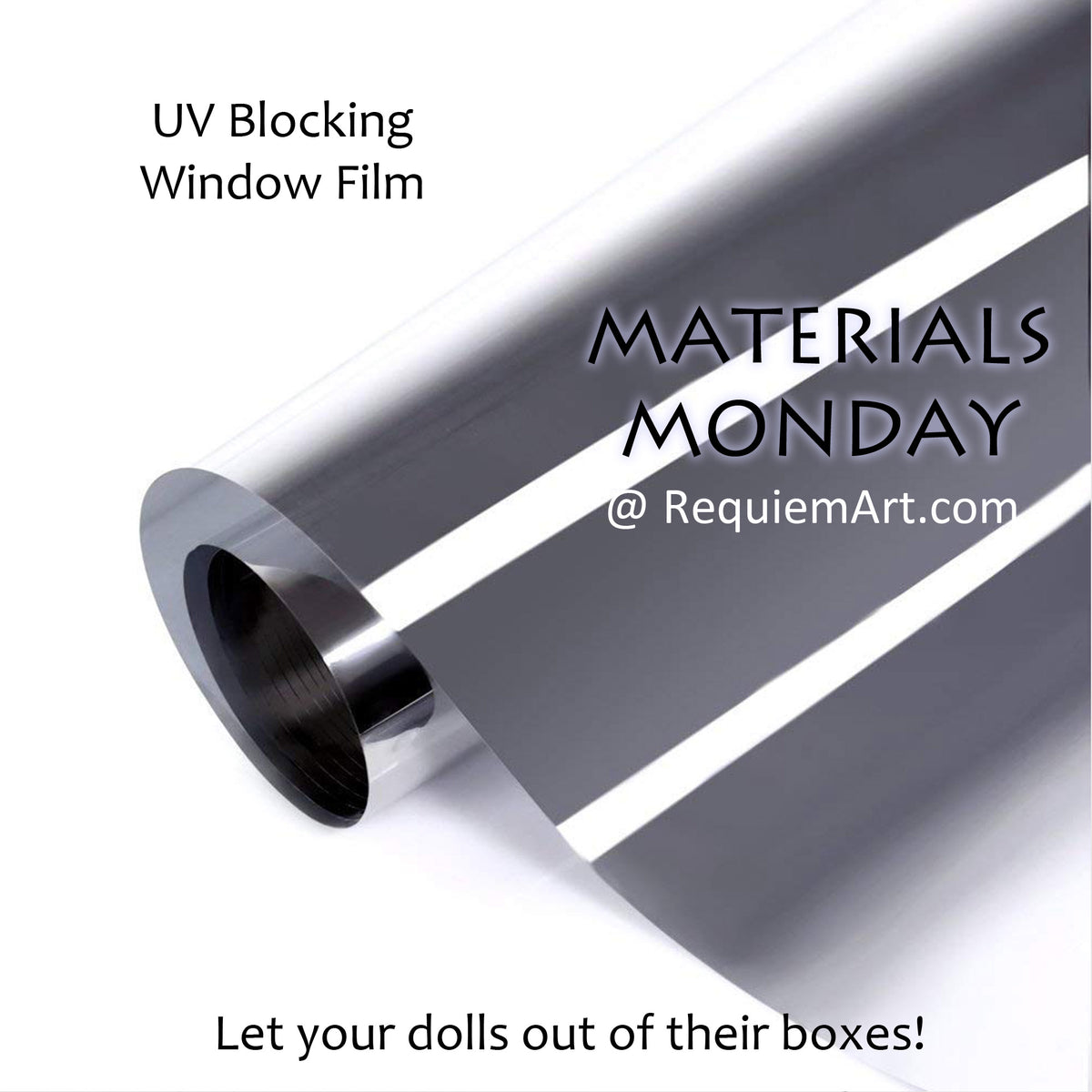 Materials Monday UV Blocking window film Requiem Art Designs