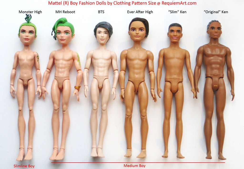 BTS (& other boy fashion dolls)