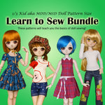 Learn To Sew Bundle: 1/3 Kid