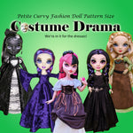 Costume Drama I Bargain Bundle - A collection of Medieval and Renaissance dresses - Downloadable RAD Doll Clothes PDF Sewing Patternsnce Gowns patterns