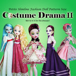 PS 10.5" Fashion Dolls Costume Drama 2 Bargain Bundle - Rococo, Regency, & Victorian dresses - Downloadable RAD Doll Clothes PDF Sewing Patterns