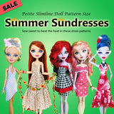 PS 10.5" Fashion Dolls SUMMER SUNDRESSES Bargain Bundle - A collection of summery dresses