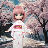 Tiny Pear Chimikko & Imomo - KIMONO - Japanese Furisode, Yukata dresses - Downloadable RAD Doll Clothes PDF Sewing Pattern