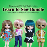 Learn To Sew Bundle: Tiny size