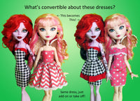 PS 10.5" Fashion Dolls SUMMER SUNDRESSES Bargain Bundle - A collection of summery dress styles - Downloadable RAD Doll Clothes PDF Sewing Patterns