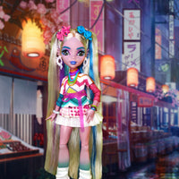 PS Decora Kei 10.5" Fashion Doll - Japanese layerable harajuku street fashion - Downloadable RAD Doll Clothes PDF Sewing Pattern