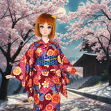 1/3 Smart Pear Vinyl BJD Dolls - Japanese Kimono: Yukata, Furisode, Shirt, & Skirt - Downloadable RAD Doll Clothes PDF Sewing Pattern