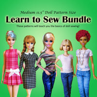Learn To Sew Bundle: Medium Girl