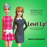 Medium Girl Level Up!