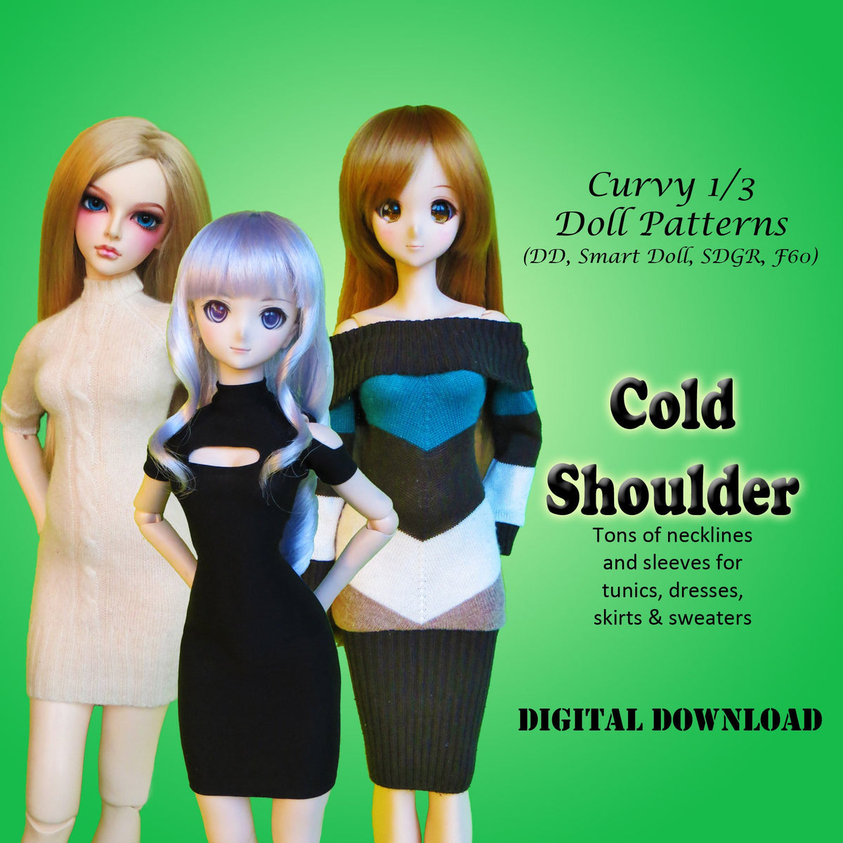 Cold Shoulder Sweaters & Tunics – Requiem Art Designs