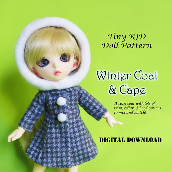 Tiny Winter Coat & Cape